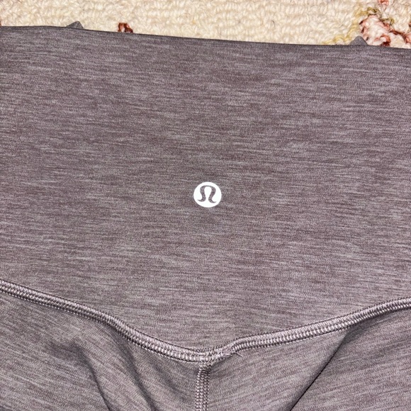 Lululemon Gray 6” align shorts - Picture 2 of 3